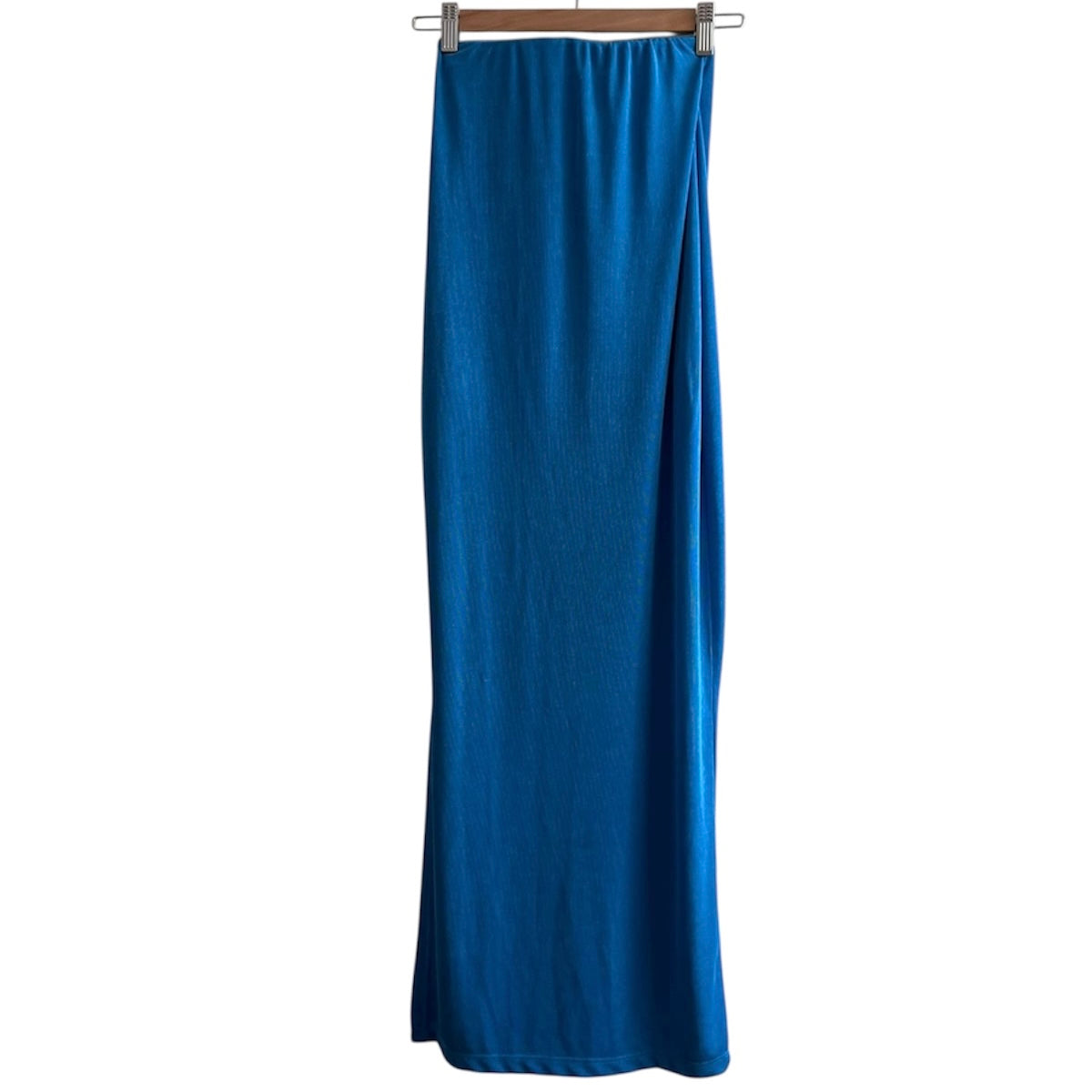 Conjunto top y falda larga azul Coco Jolie - Talla S