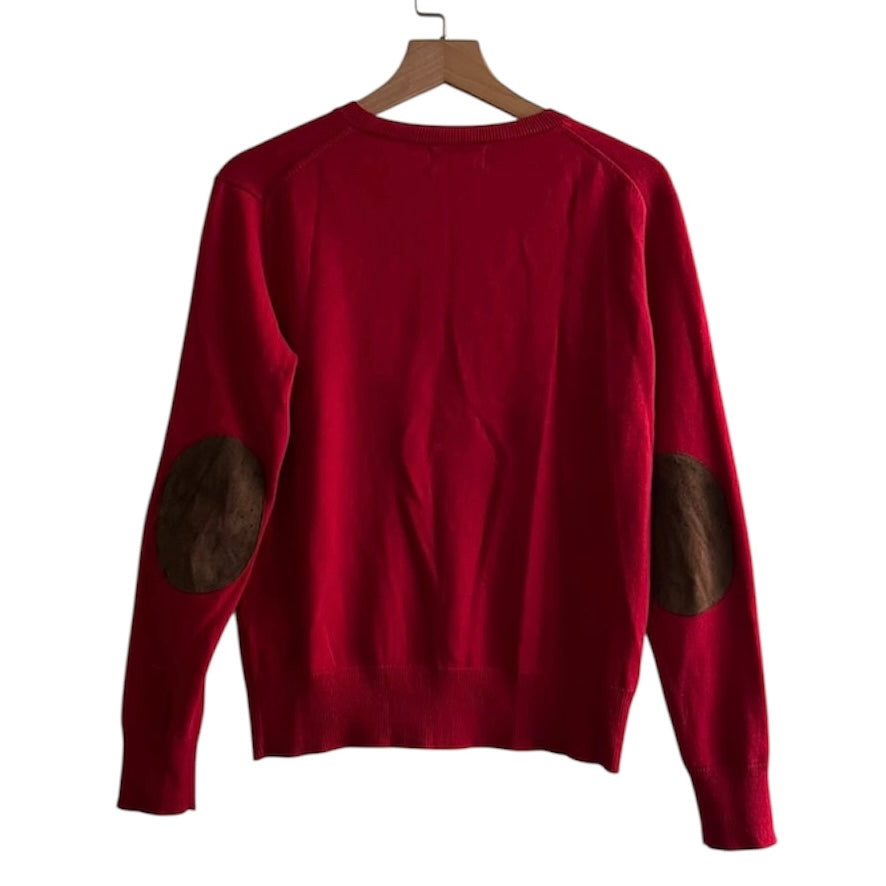 Chompa roja coderas Polo Ralph Lauren - Talla M