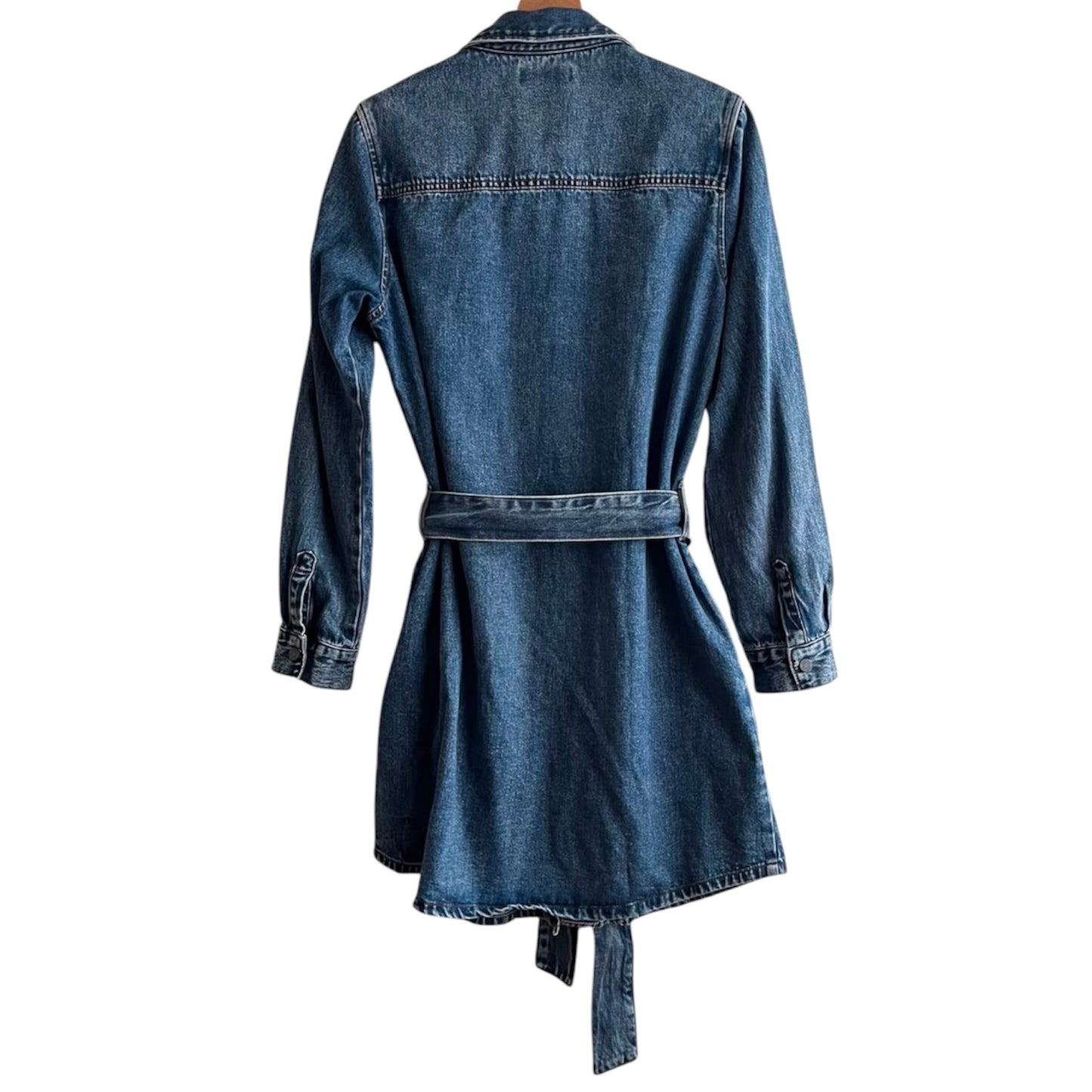 Vestido de Jean manga larga - Talla S