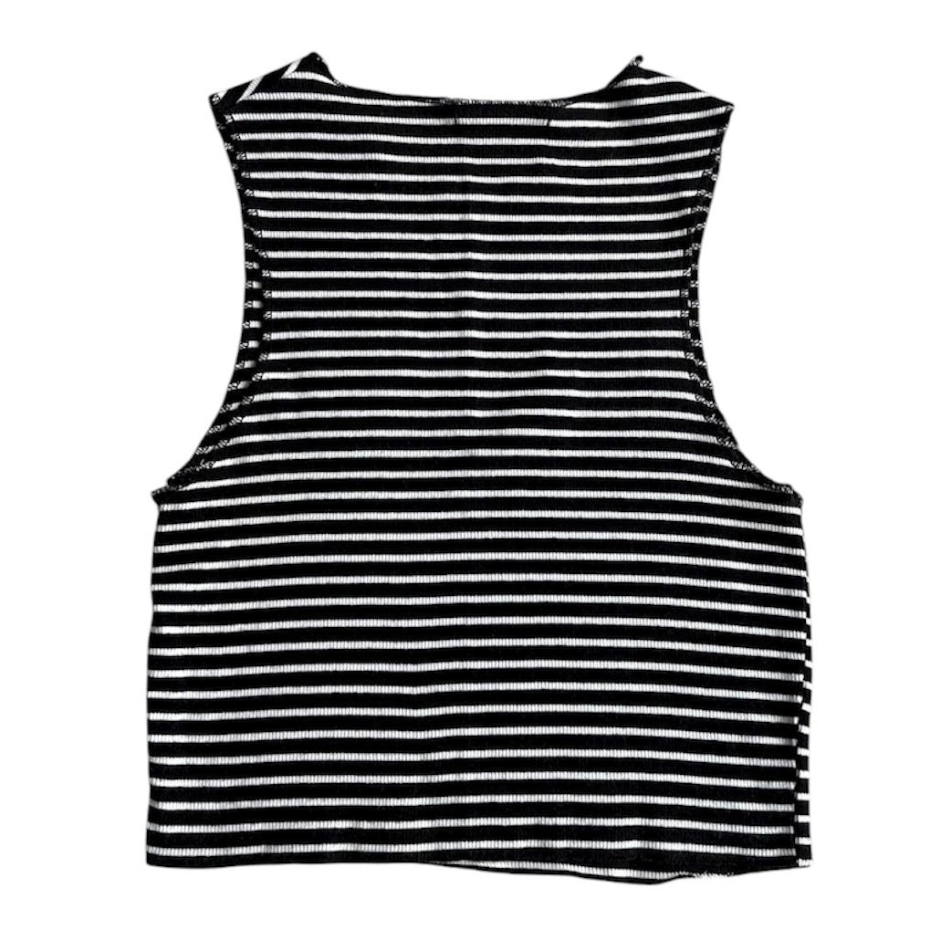 Top rayas blanco y negro Zara - Talla S