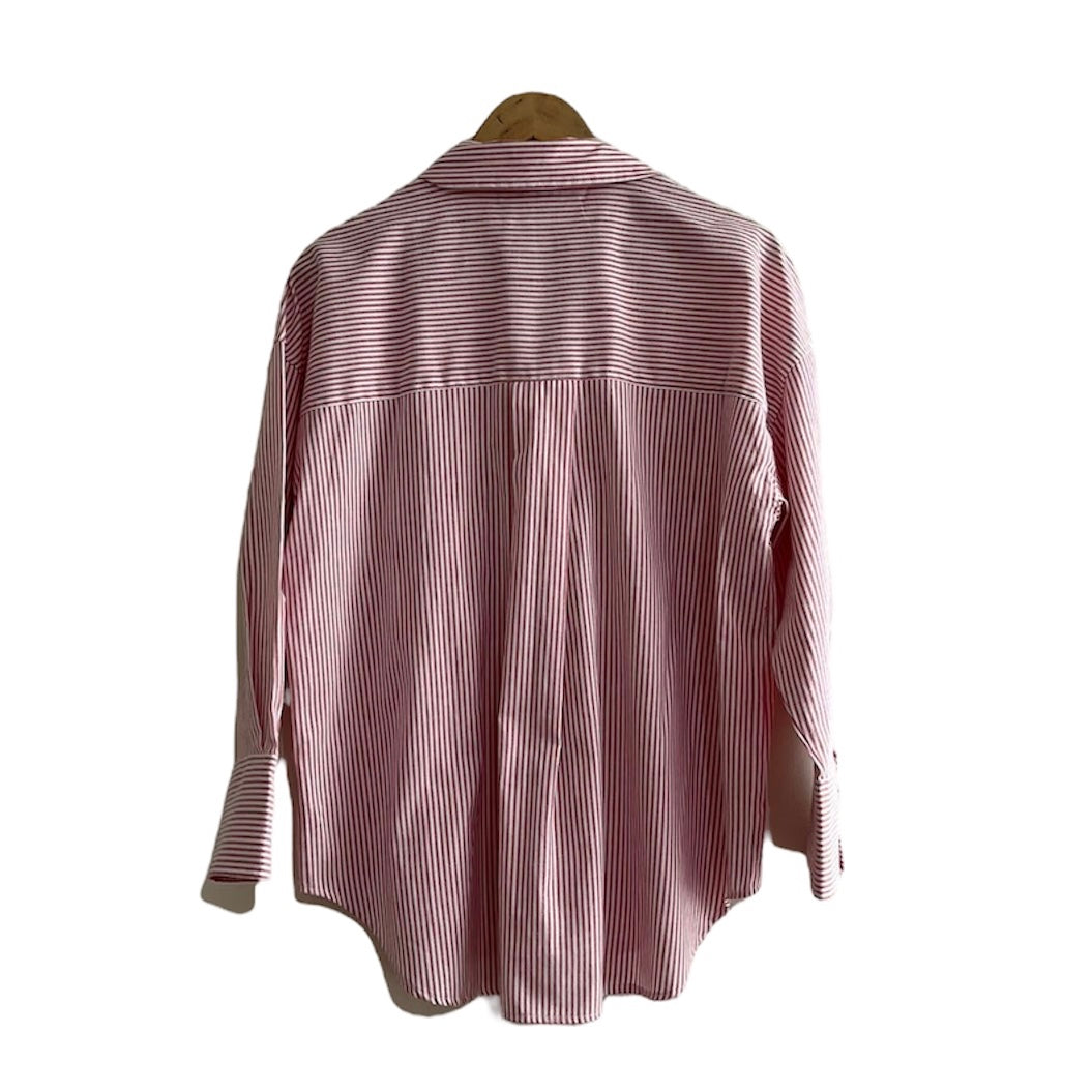 Blusa rayas rosada Zara - Talla S