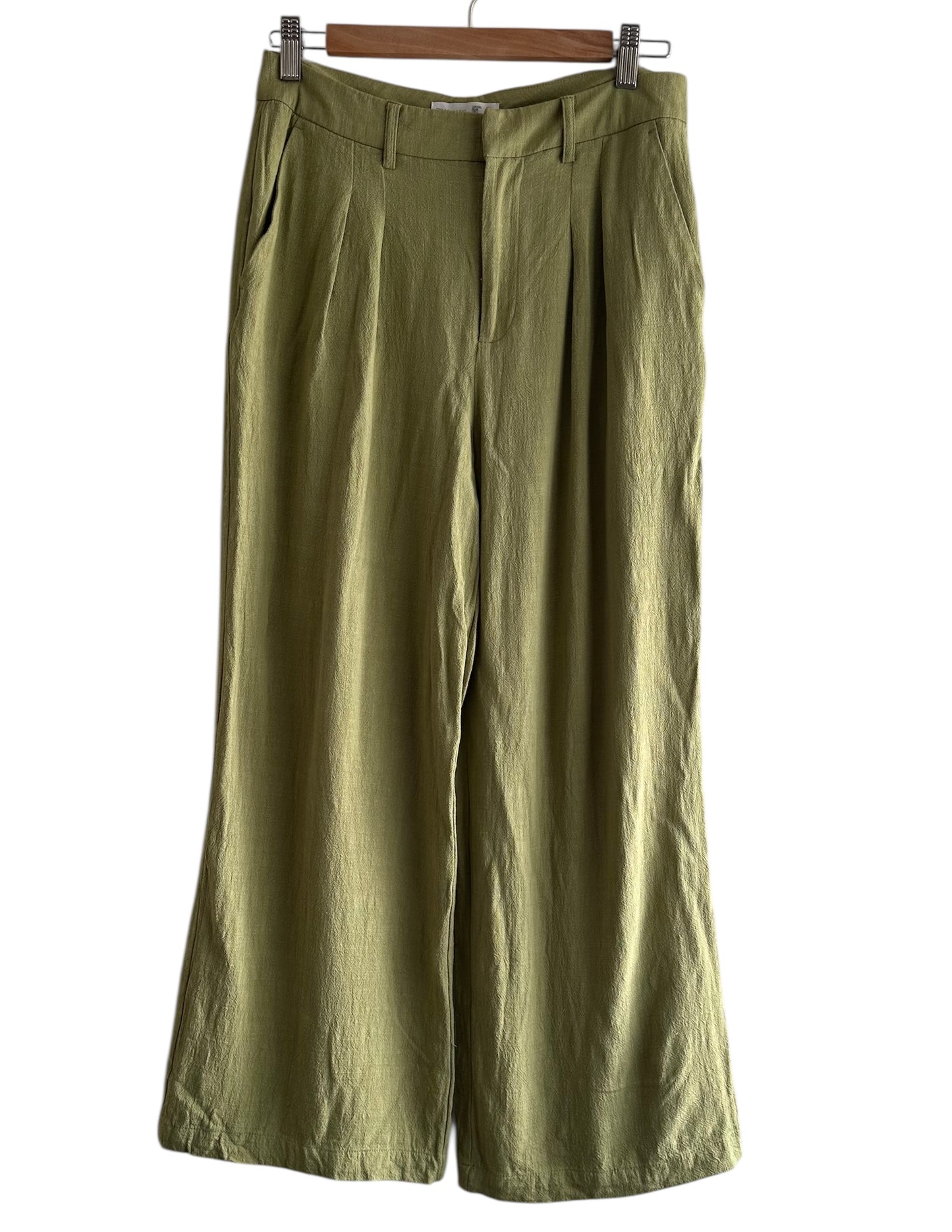 Pantalón suelto verde Primark - Talla 28