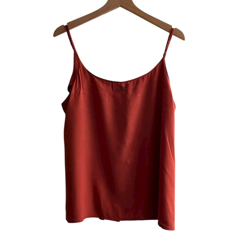 Blusa tiras ladrillo - Talla M
