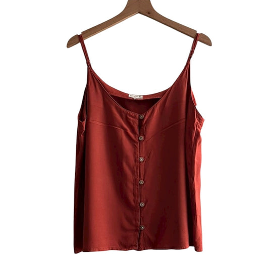 Blusa tiras ladrillo - Talla M