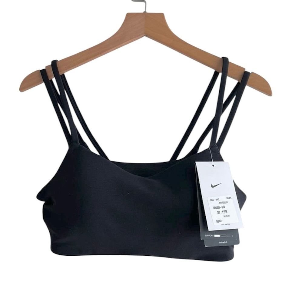 Top deporte negro Nike nuevo con etiqueta- Talla S
