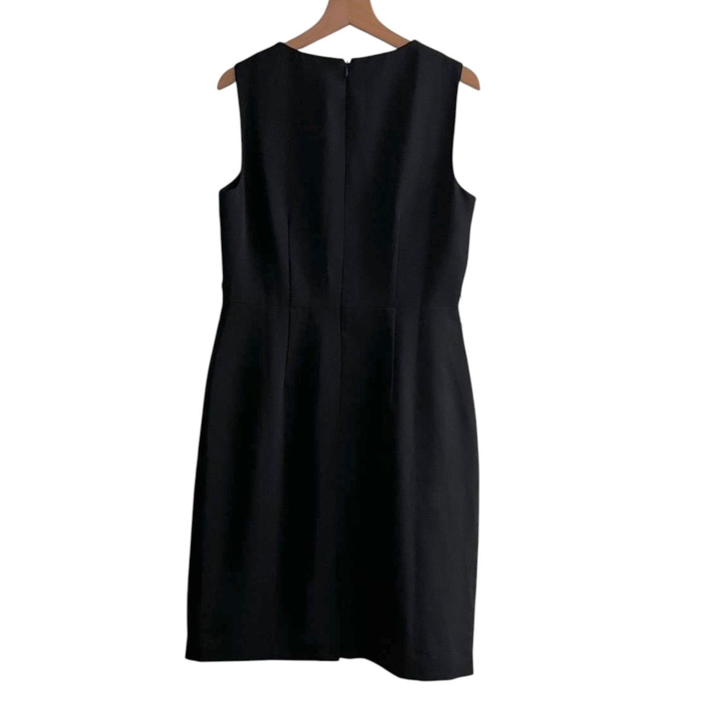 Vestido negro manga cero clásico - Talla M