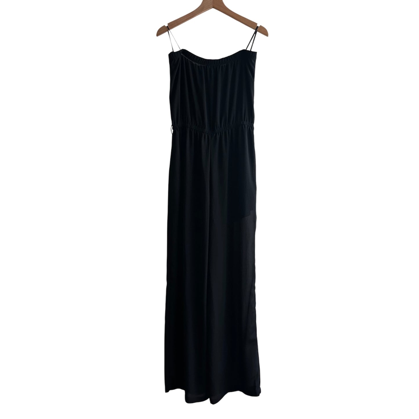 Vestido largo strapless negro Forever 21 - Talla M