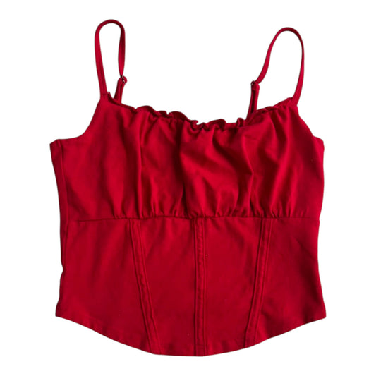 Top tiras rojo Hollister - Talla S