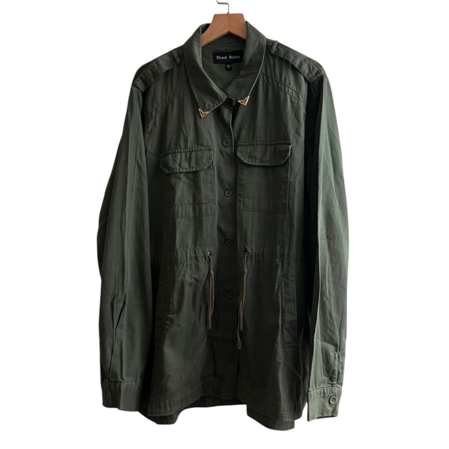 Casaca verde militar - Talla XL