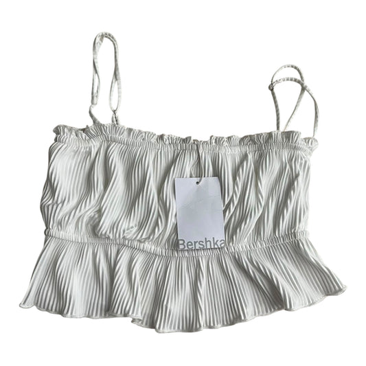 Blusa tiras blanca nueva con etiqueta Bershka - Talla M