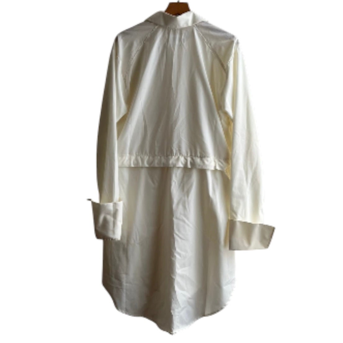 Vestido manga larga crema Attelina - Talla M