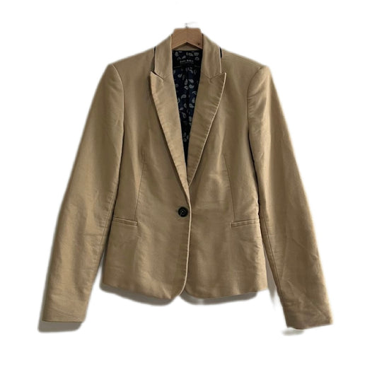 Blazer con coderas Beige Zara - Talla XS