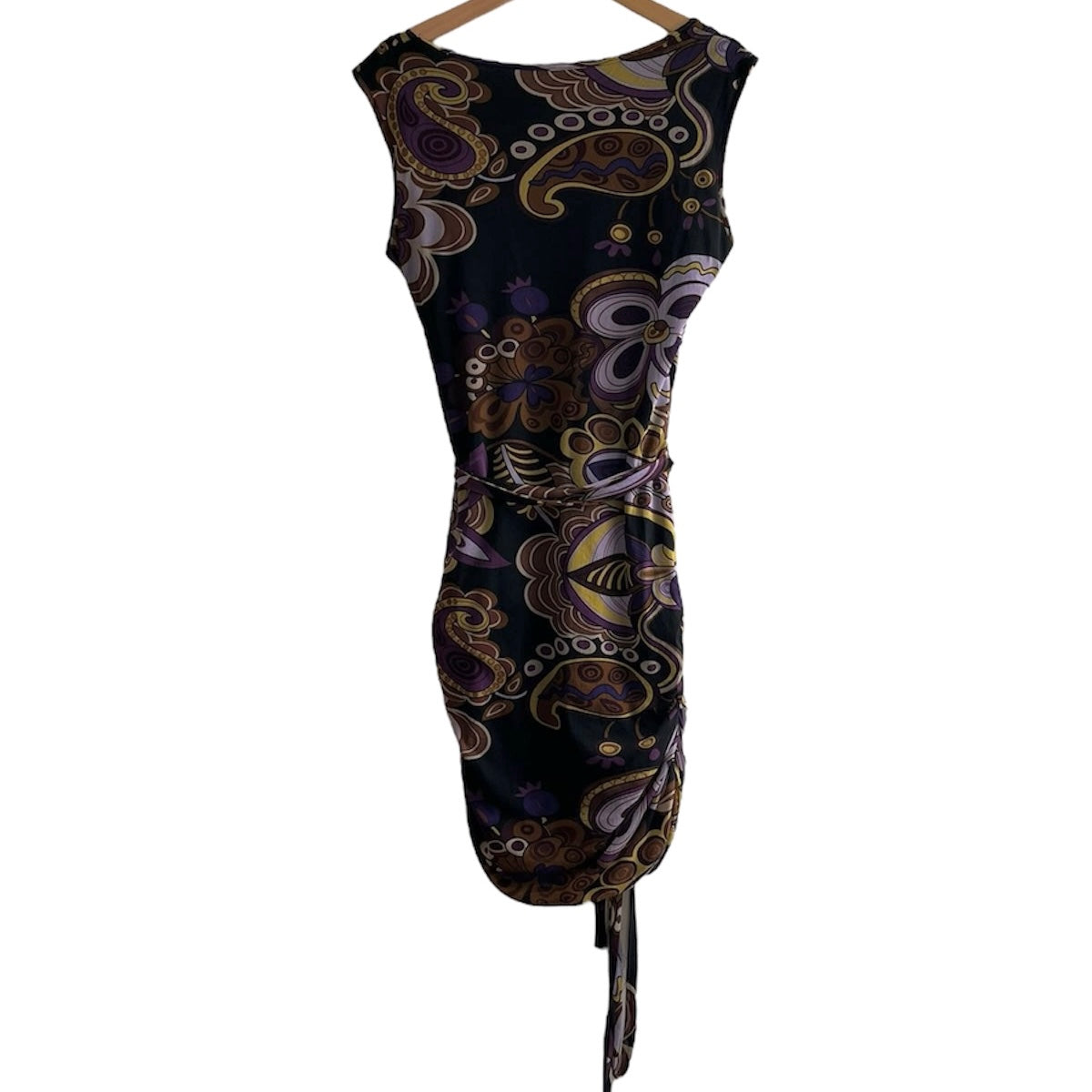 Vestido negro estampado Moda & CIA - Talla M