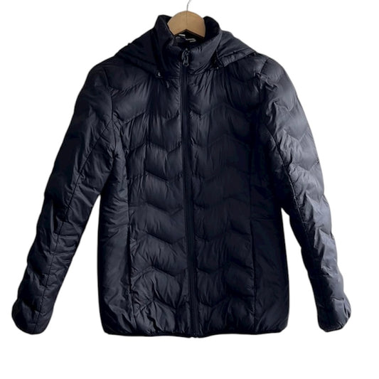 Casaca negra con capucha - Talla XS/S