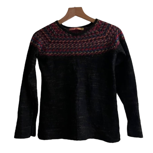 Chompa negra alpaca Kuna - Talla XS