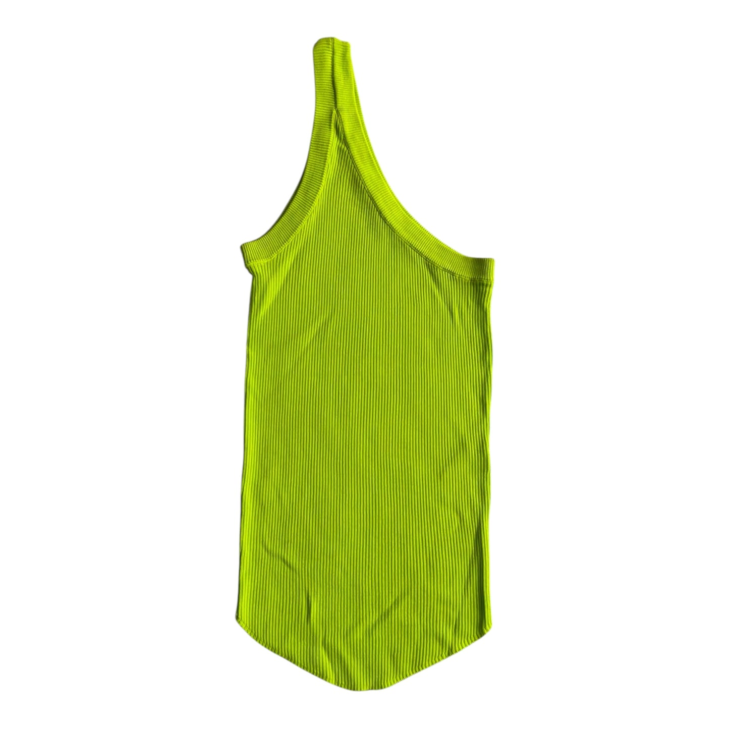 Top asimétrico neón Zara - Talla XS