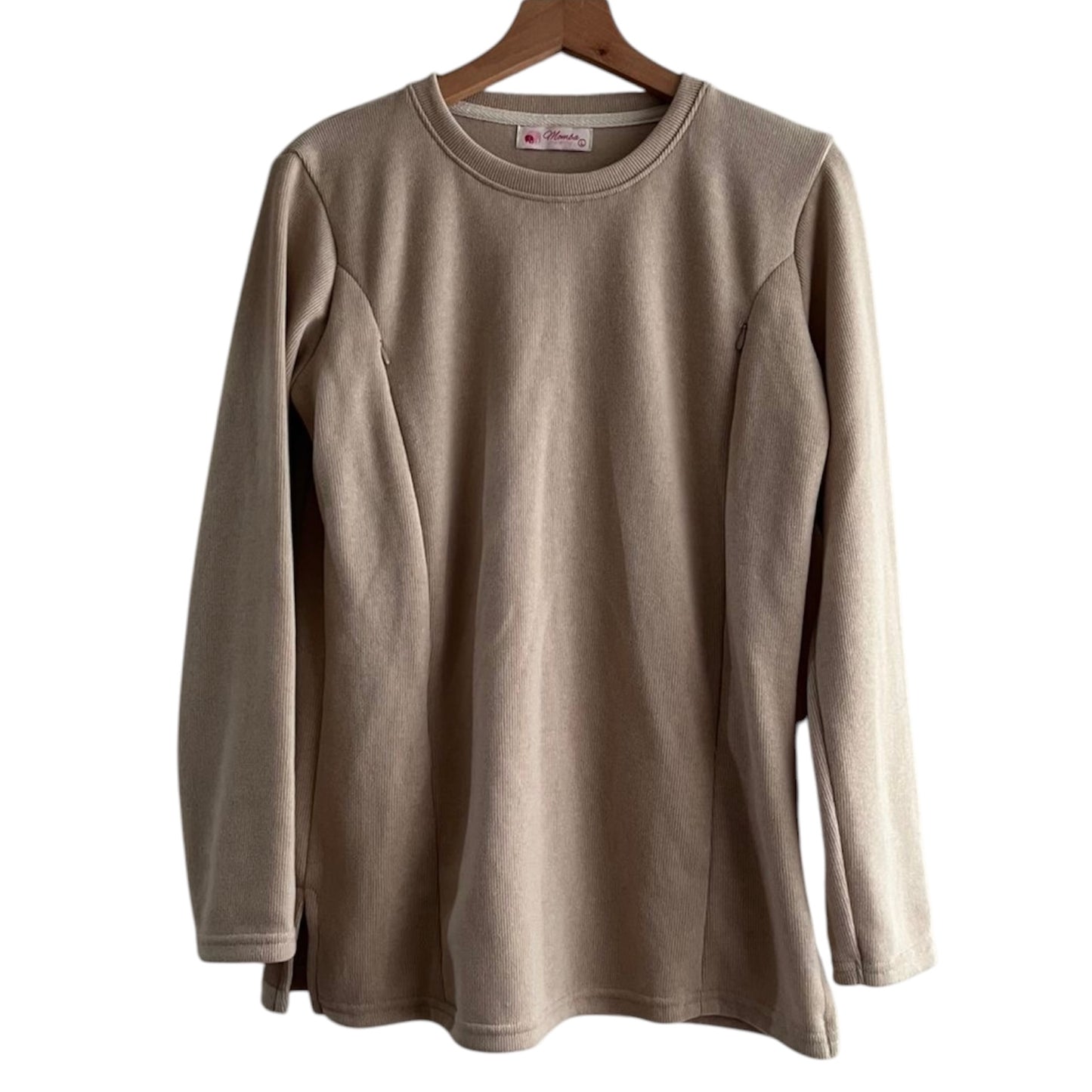 Conjunto pantalón y polera beige - Talla L