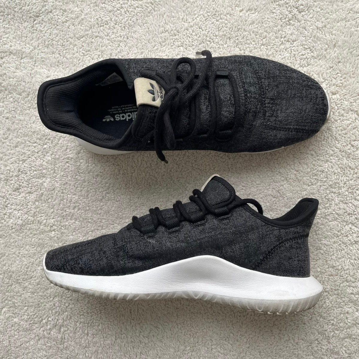 Zapatillas deporte negras Adidas - Talla 40