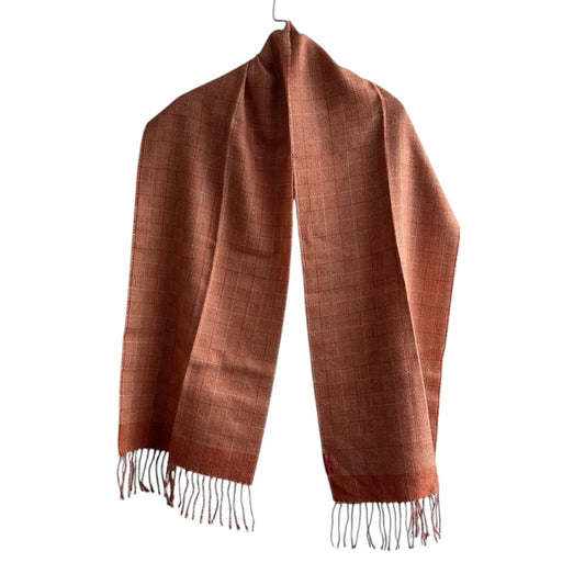 Bufanda naranja baby alpaca Kuna