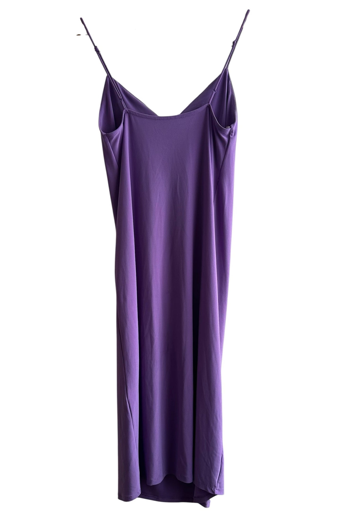 Vestido tiras lila Zara - Talla S