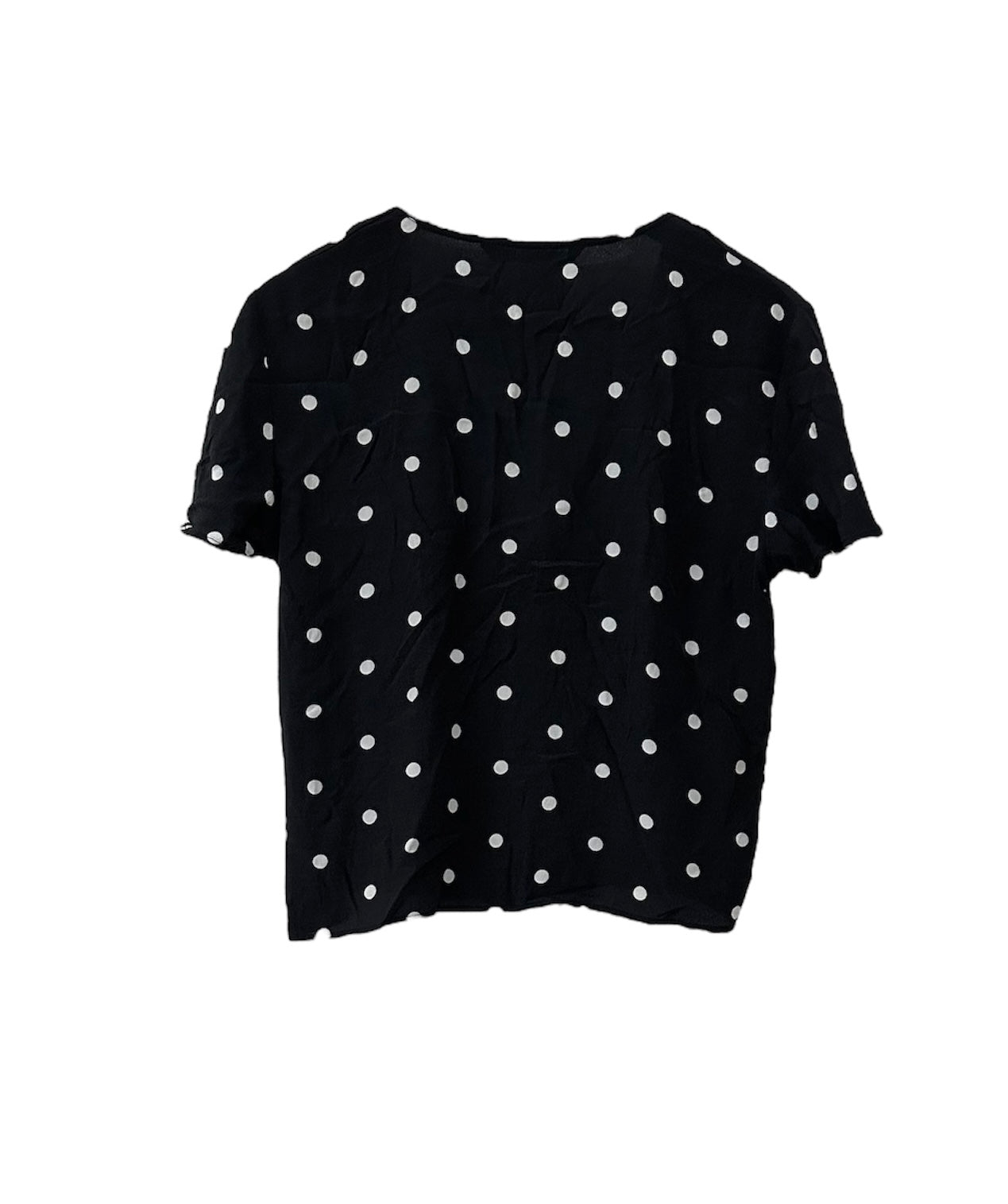 Blusa negra lunares Zara - Talla L