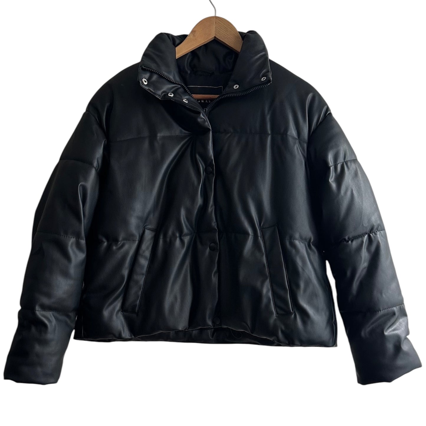 Casaca puffer negra Zara - Talla S