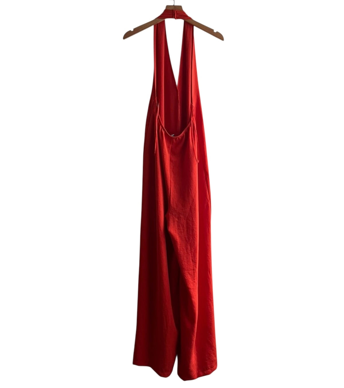 Enterizo largo naranja Zara - Talla M