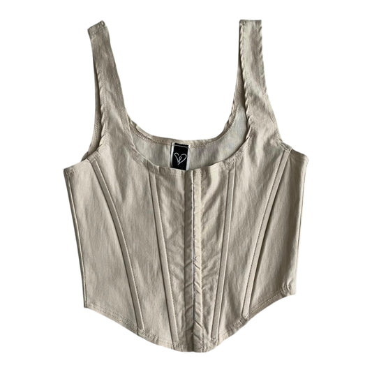 Top corset crema - Talla S