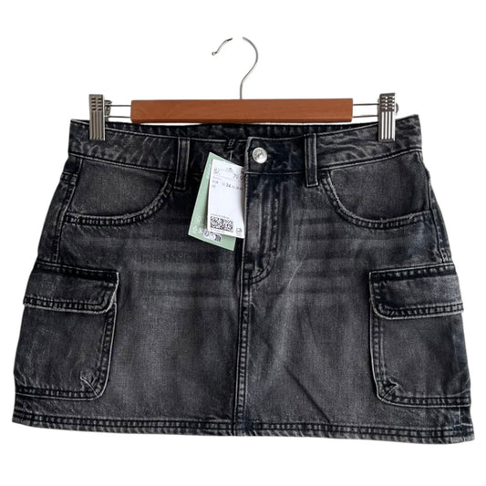 Falda Jean gris nueva con etiqueta H&M - Talla 24