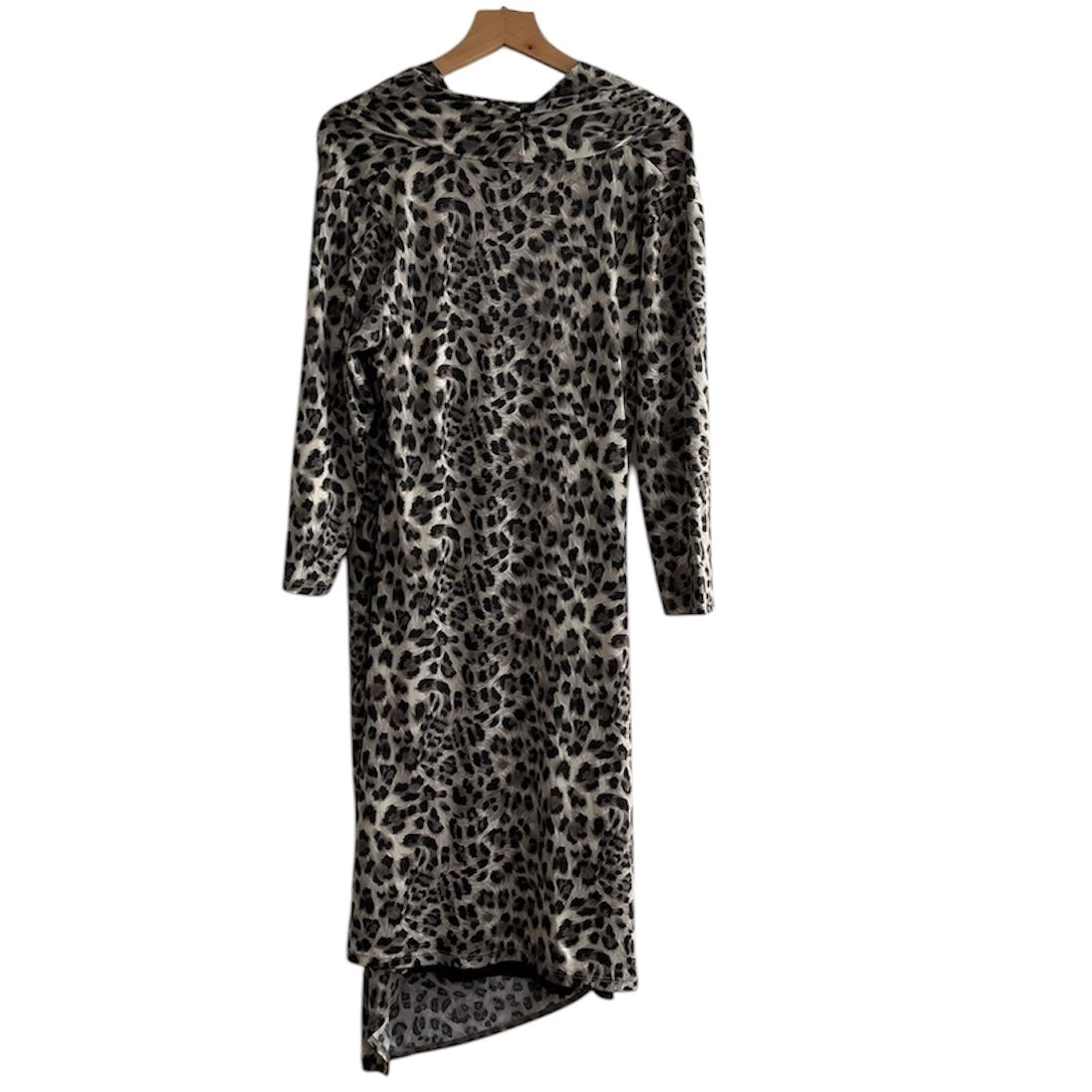 Vestido largo animal print - Talla M