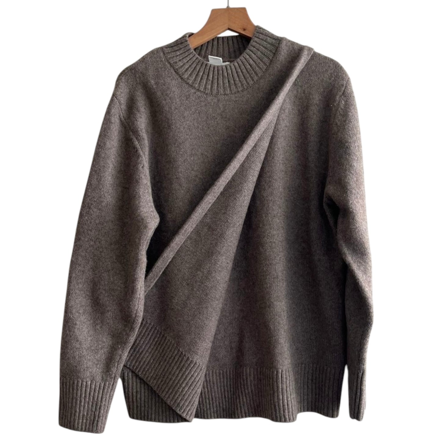 Chompa marrón maternidad H&M - Talla S
