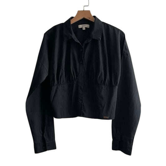 Blusa negra manga larga - Talla S