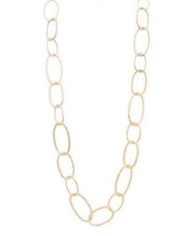 Collar cadenas dorada