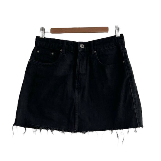 Falda Jean negra Zara - Talla M