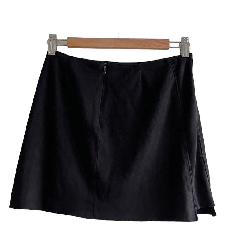 Falda corta negra  - Talla S