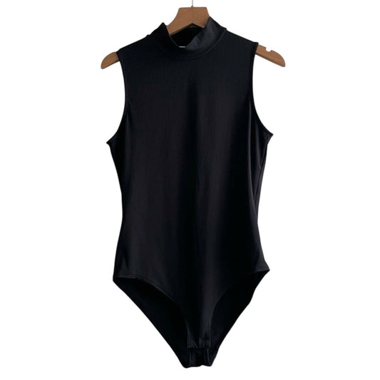 Body negro cuello alto H&M - Talla M