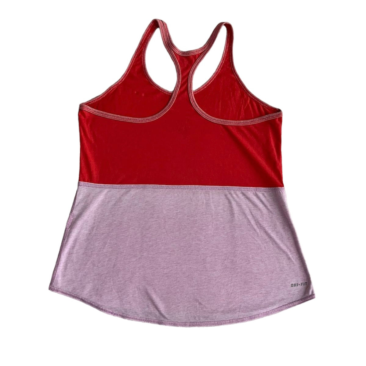 Polo deporte lila y rojo Nike - Talla M