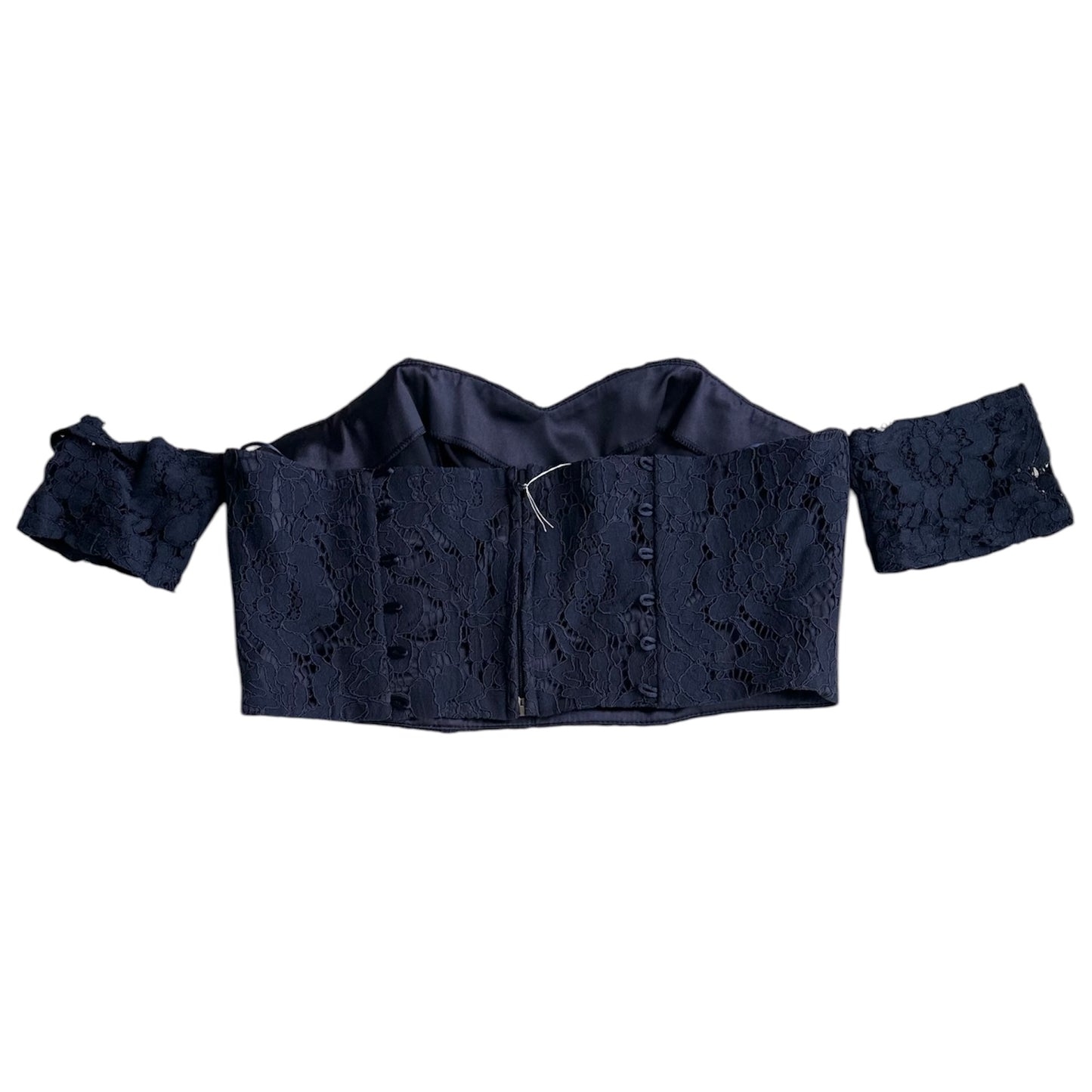Top encaje bustier azul Blue 7 - Talla M