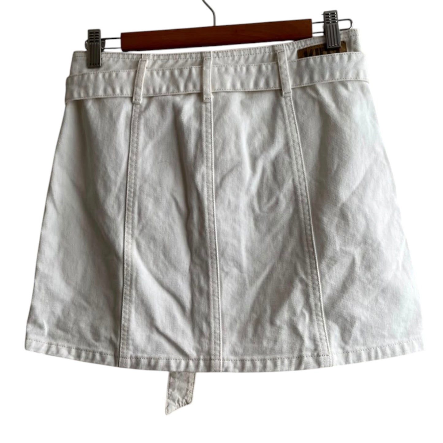 Falda Jean crema Kismadehere - Talla 28R
