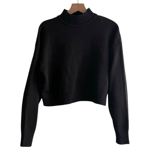Chompa negra cuello alto negra H&M- Talla XS