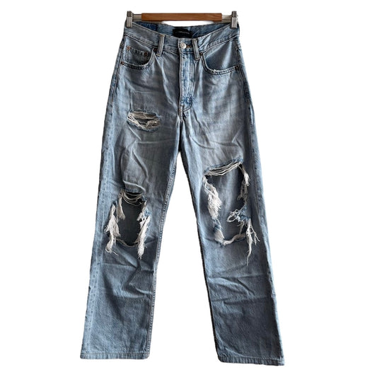 Jean ancho rasgado Aeropostale - Talla 28