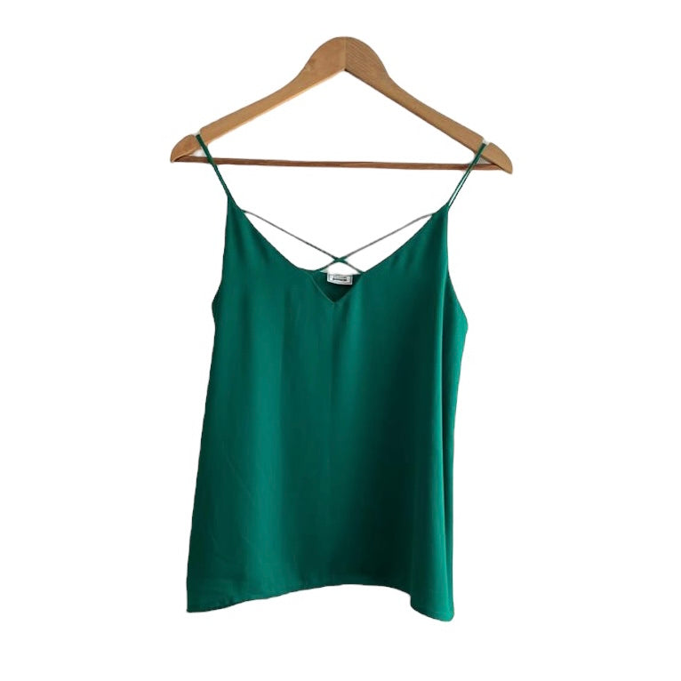 Blusa verde tiras pimkie - Talla S