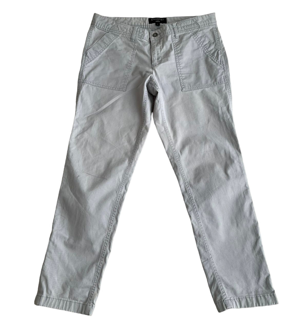 Pantalón plomo Banana Republic - Talla 28