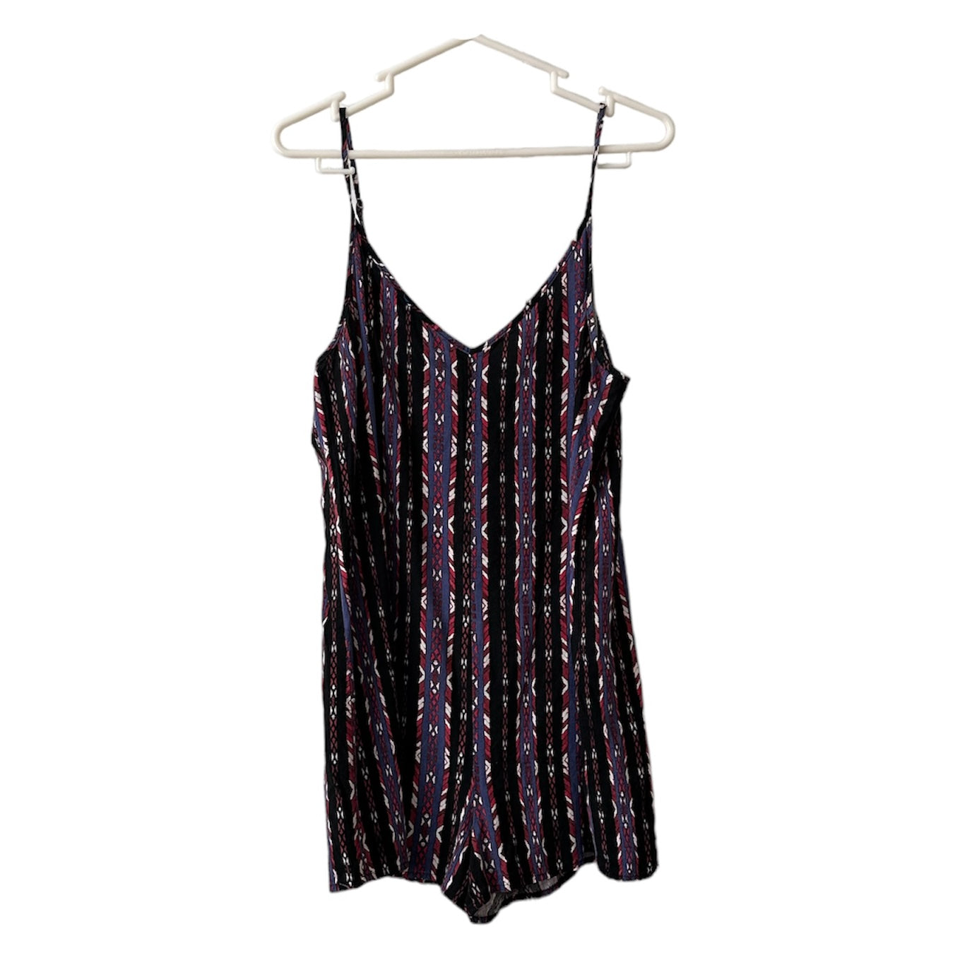 Enterizo tiras rayas morado Forever 21 - Talla S