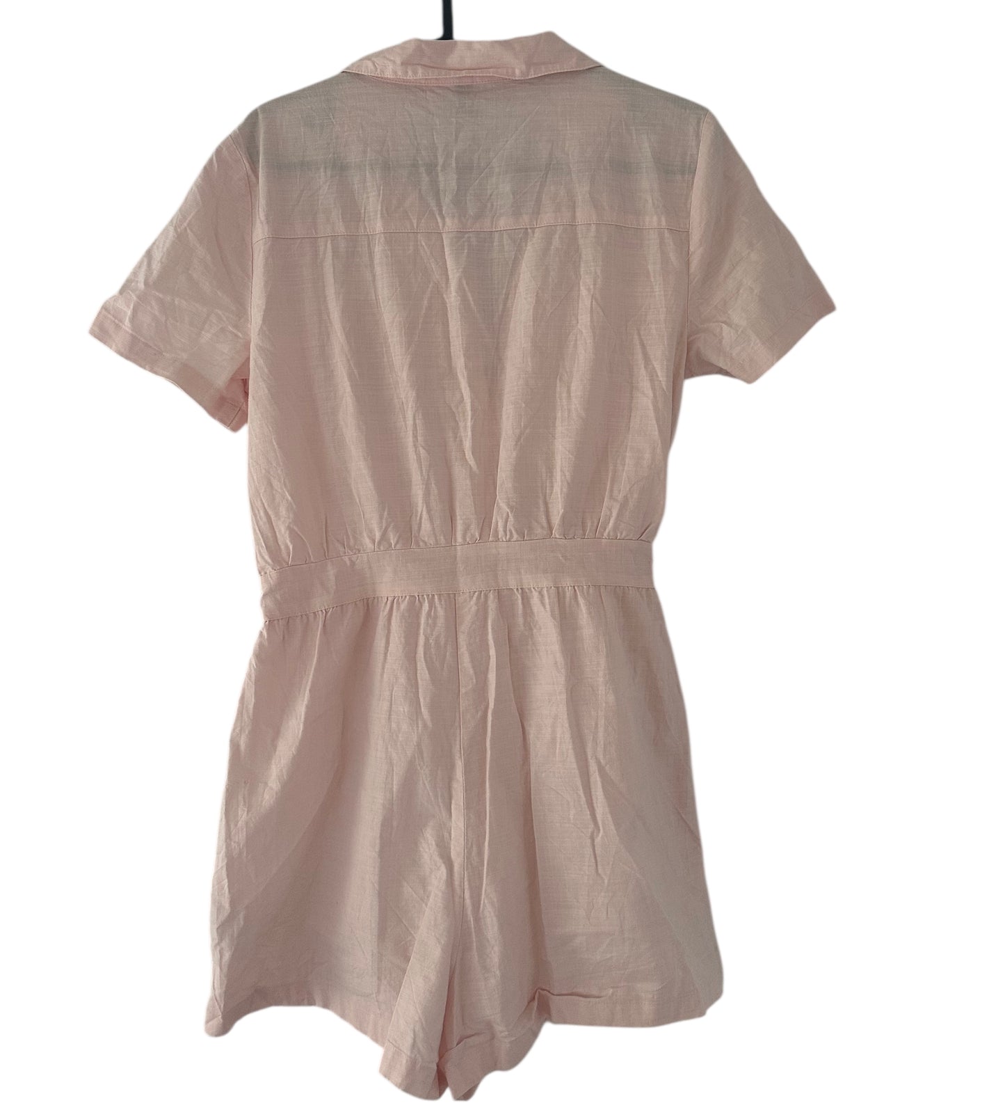 Enterizo de lino rosado H&M - Talla S
