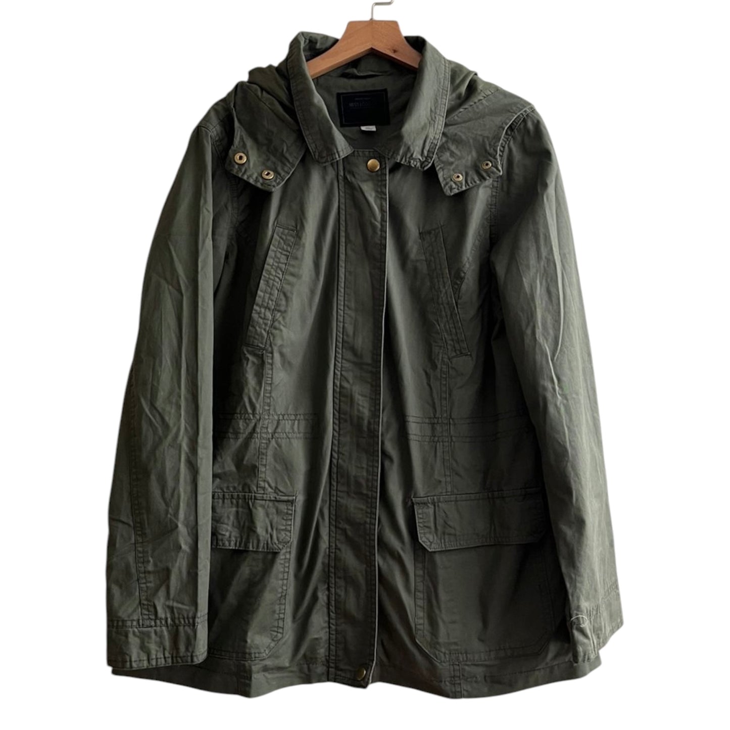 Casaca verde militar - Talla XL