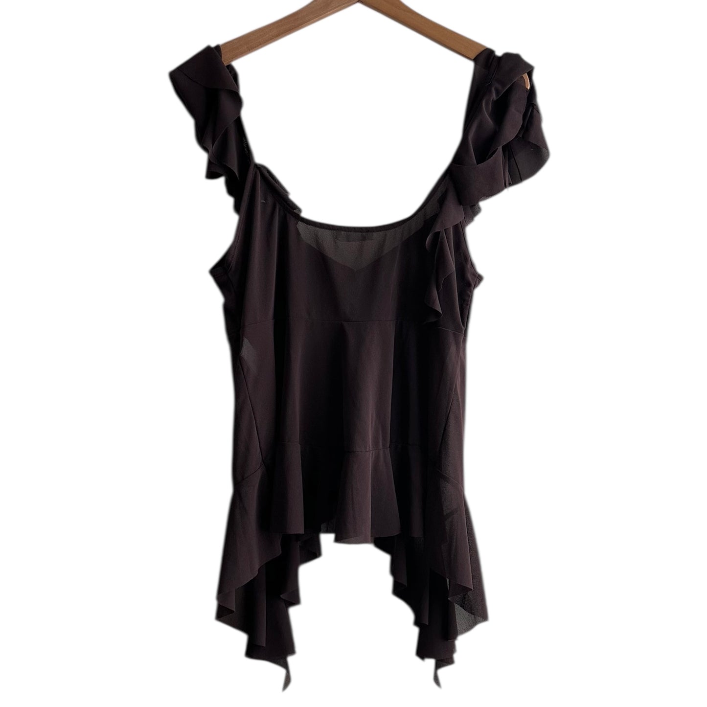 Blusa marrón Zara - Talla S