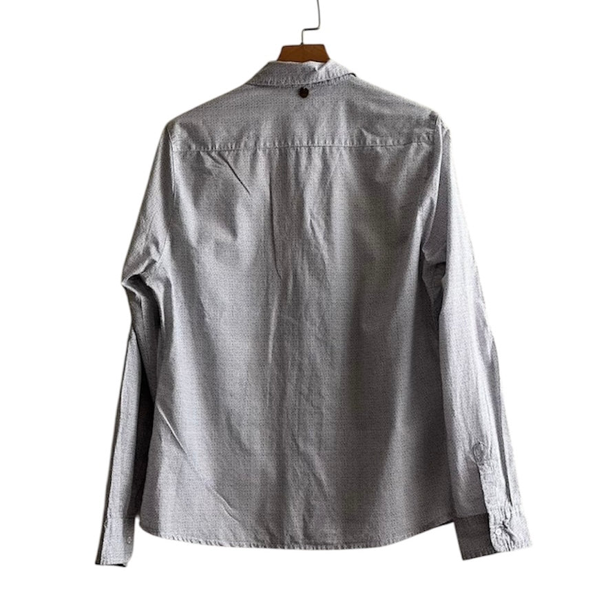 Camisa manga larga azul Navigata - Talla M