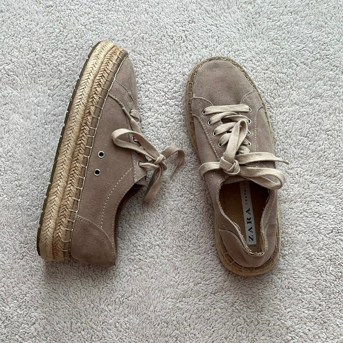 Zapatos beige Zara - Talla 36