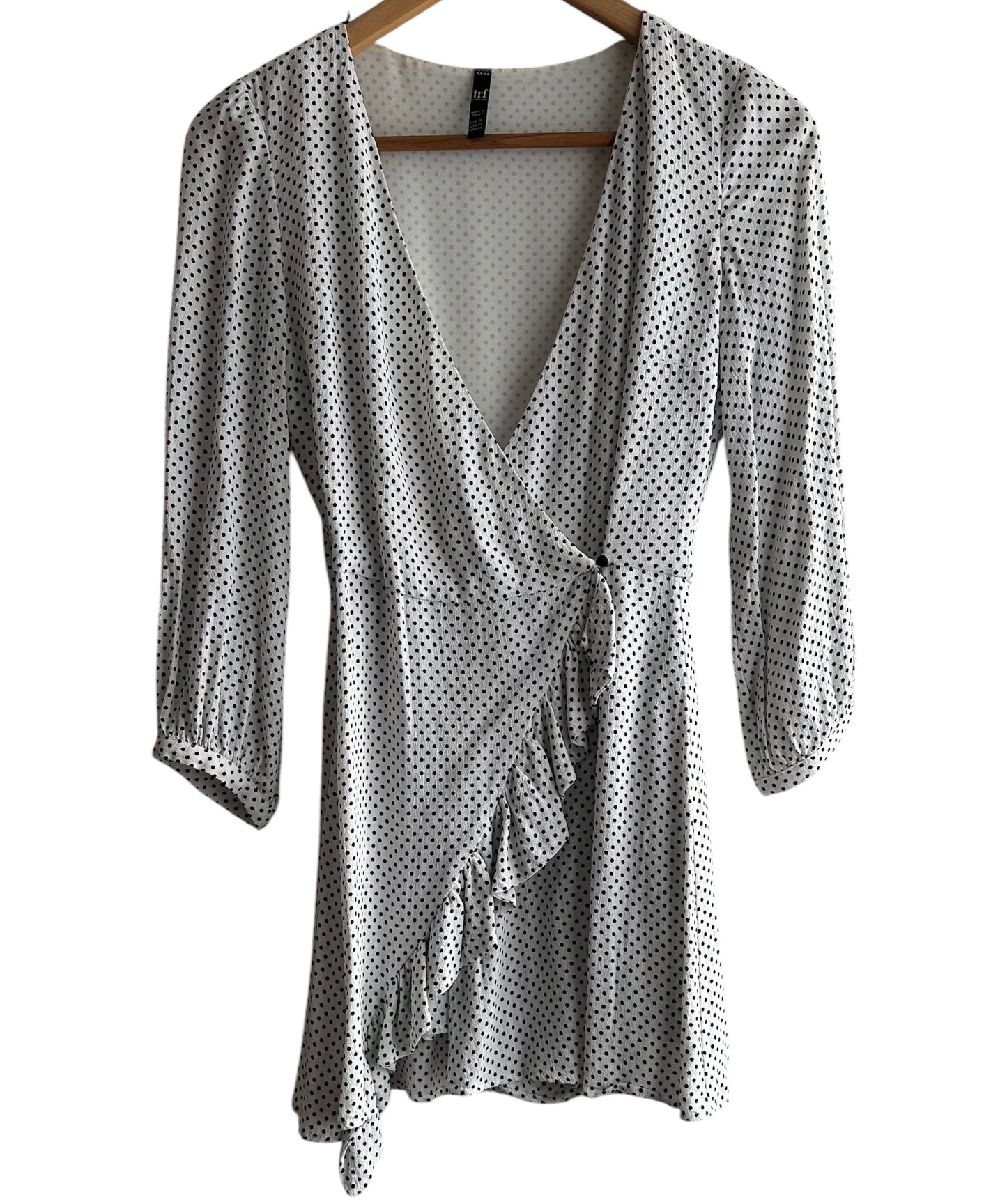 Enterizo blanco puntos negros Zara - Talla XS